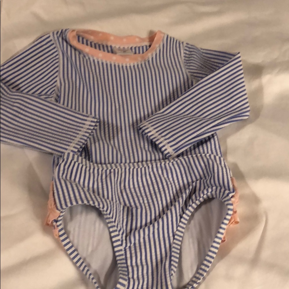 Two piece Ruffle butts swimsuit